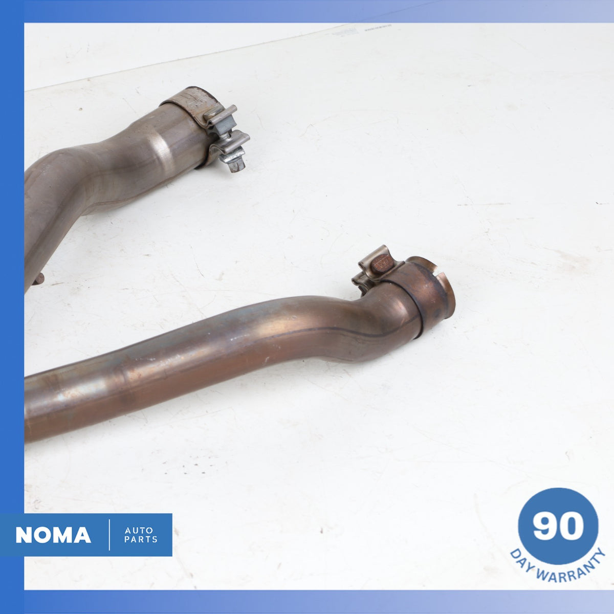 18-21 Jaguar X152 F-Type 2.0L Center Exhaust Muffler Resonator Pipe OEM 29k - photo 4