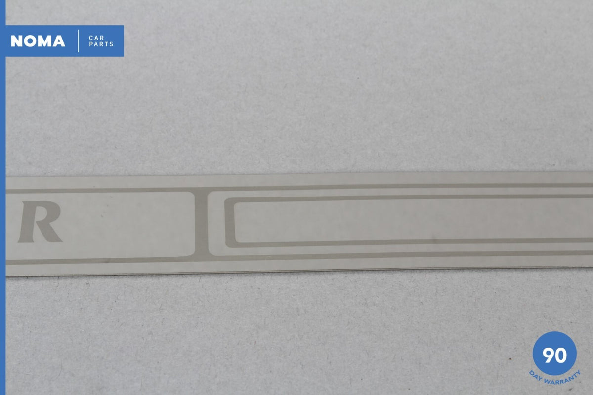 98-03 Jaguar XJ8 XJR VDP X308 Rear Left or Right Door Scuff Plate Insert OEM - photo 3