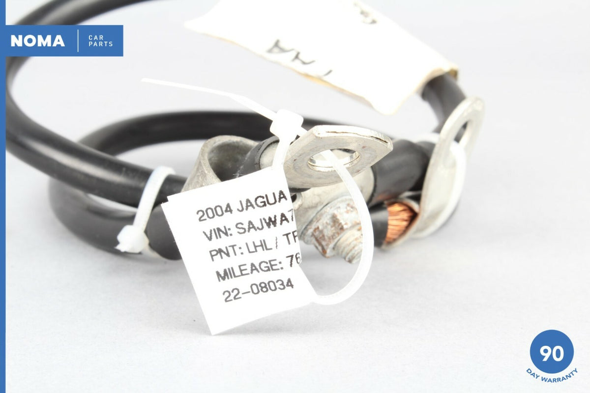 04-09 Jaguar XJR XJ8 VDP X350 X358 Battery Earth Terminal Negative Cable OEM - photo 8