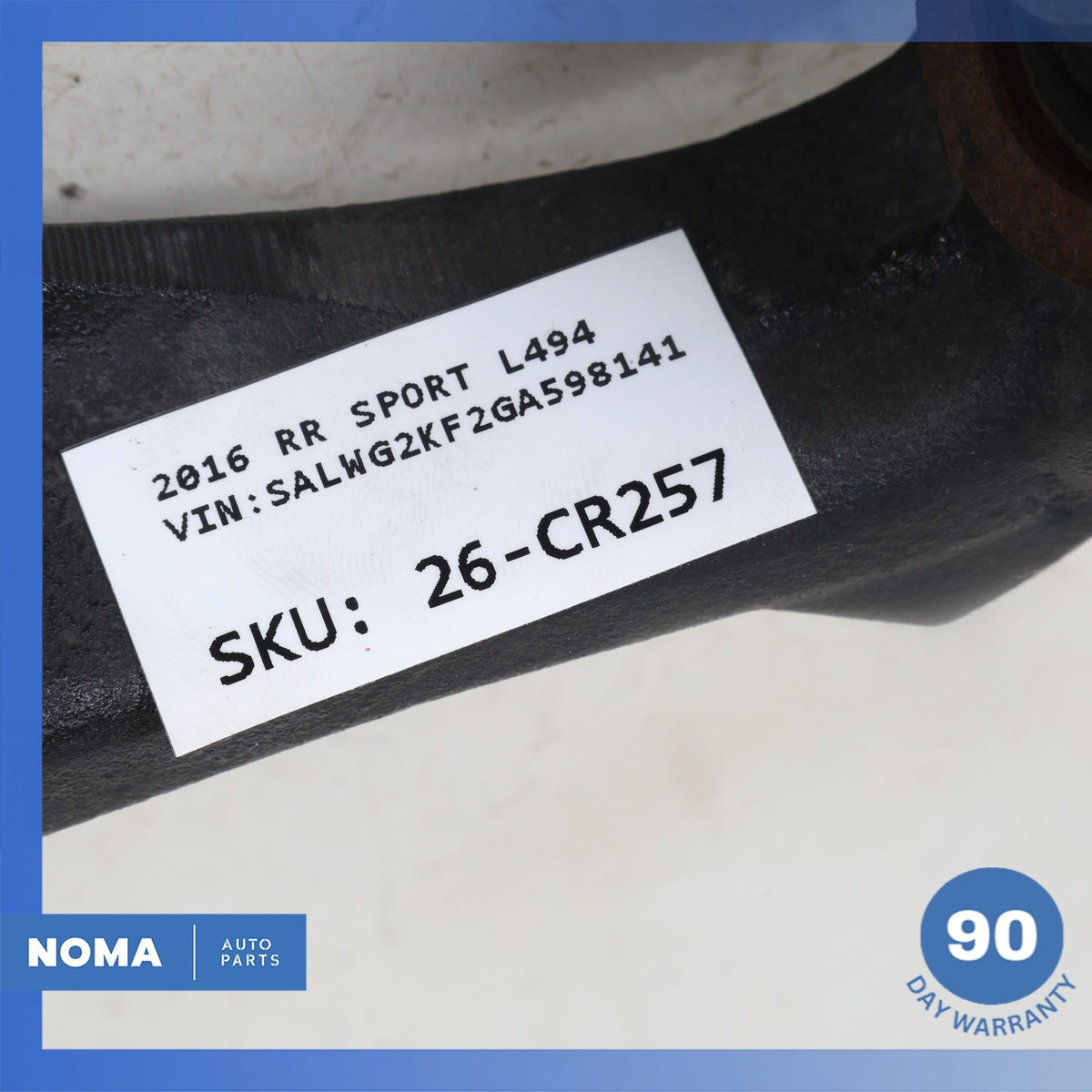 10-13 Range Rover Sport L320 Front Right Side Upper Control Arm LR014619 OEM - photo 12