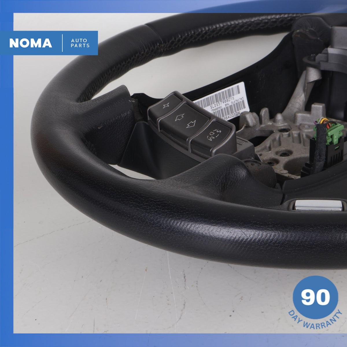 2005 BMW E66 745Li Steering Wheel Black 32346761747 OEM - photo 14