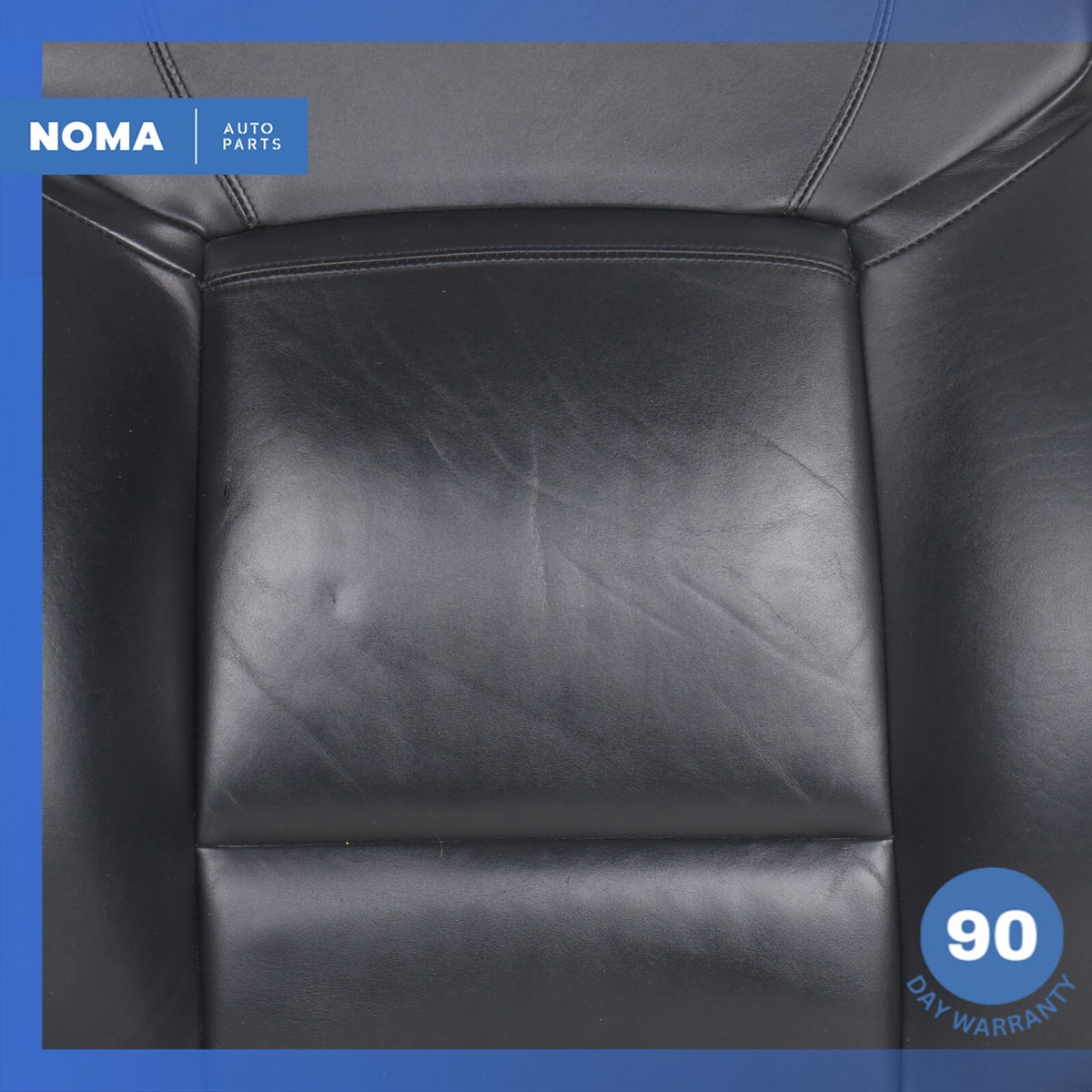 10-13 BMW F10 550i Front Right or Left Top Upper Seat Cushion Nappa Black OEM - photo 8