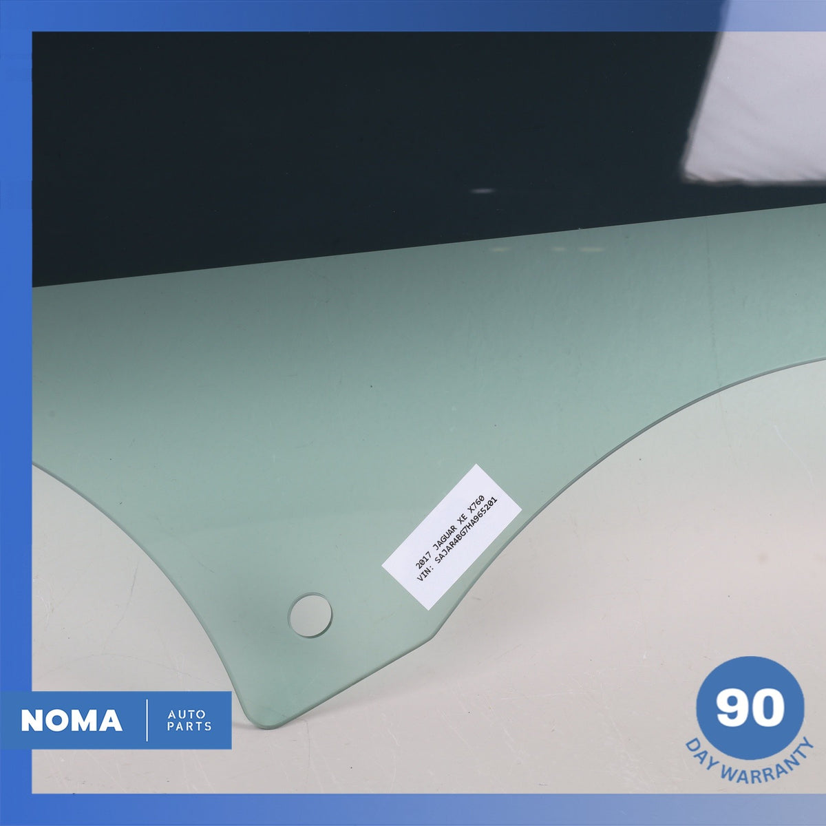 Jaguar X760 XE Front Right Passenger Door Window Glass GX7321410AB OEM - photo 4