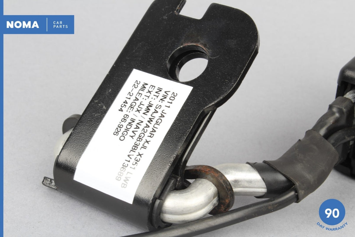 10-15 Jaguar XJL XJ X351 Rear Left Driver Side Seat Belt Buckle AW9360045BA OEM - photo 7