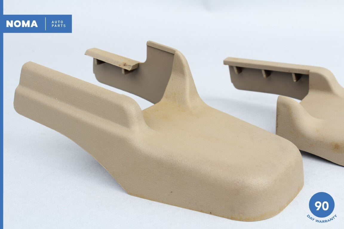 03-08 Jaguar S-Type X204 Front Left Seat Rail Catch Cover Trim Set of 2 AMB OEM - photo 3
