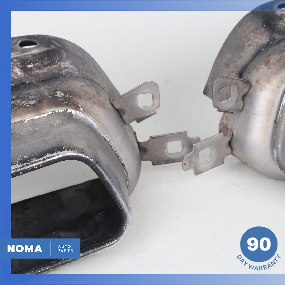 BMW F02 750i 740i Rear Left & Right Side Exhaust Muffler Tip Set OEM - photo 7