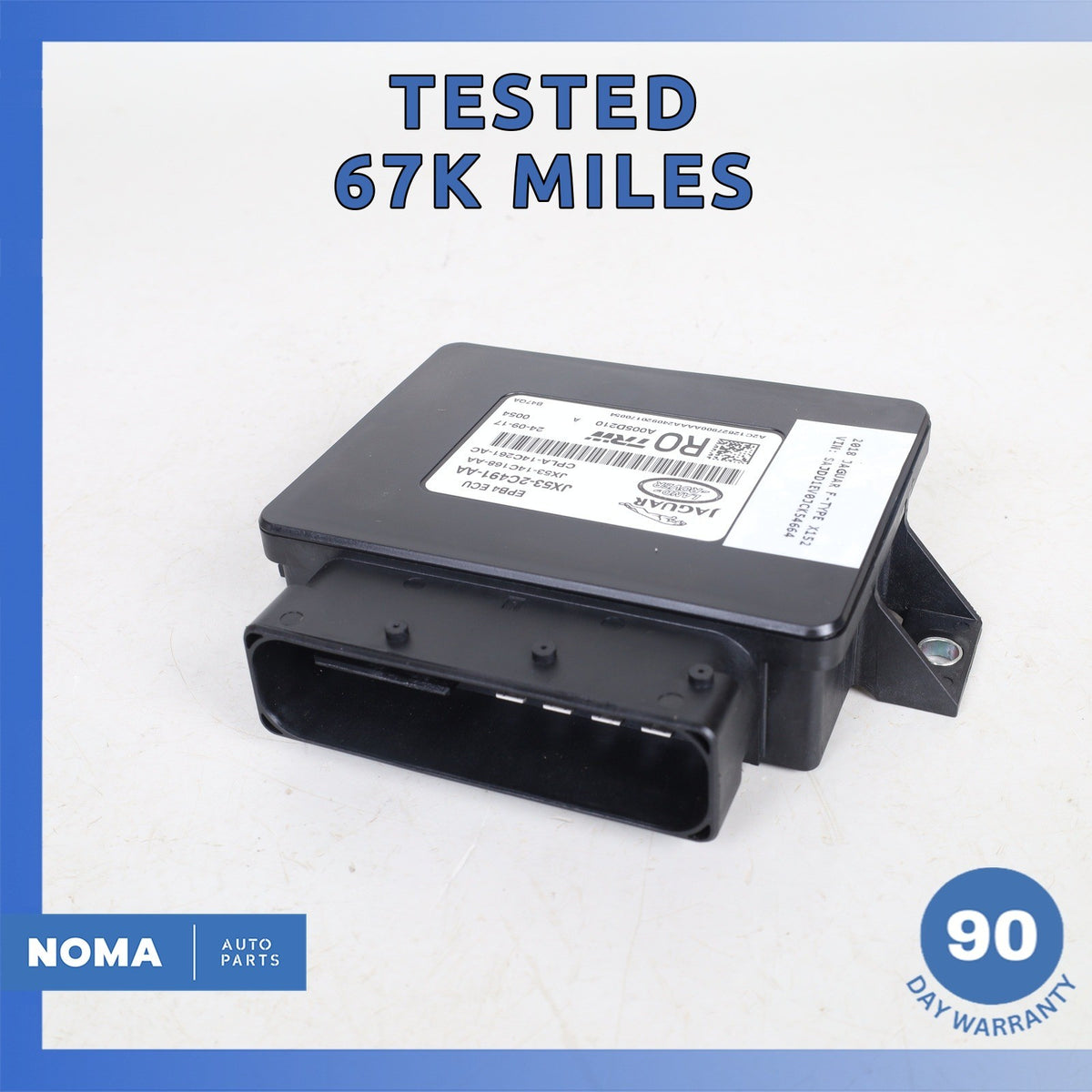 2018 Jaguar X152 F-Type EPB Electronic Parking Brake Control Module Unit OEM 67k - photo 1