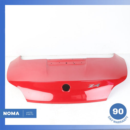 09-16 BMW E89 Z4 Convertible Trunk Lid Panel Assembly Red 41627222079 OEM - photo 1