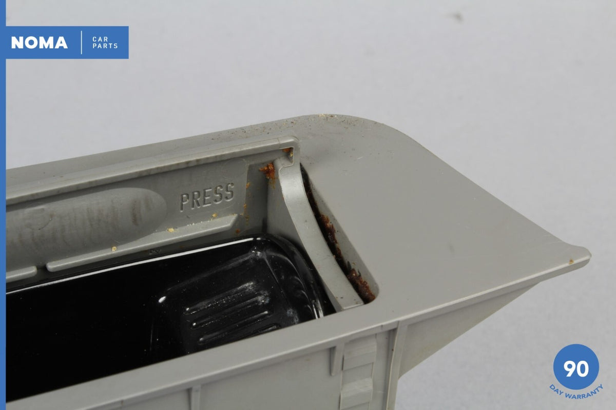 04-10 BMW 525i 530i E60 Rear Left Driver Side Door Ashtray Compartment Gray OEM - photo 6
