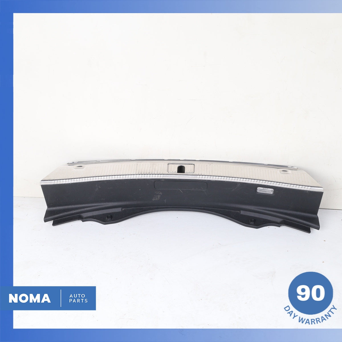 11-17 Audi D4 A8 A8L Rear Trunk Loading Sill Scuff Trim Cover 4H0863471 OEM - photo 1