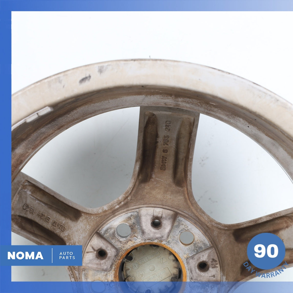 09-16 BMW E89 Z4 Style 290 8 x R17 17" Wheel Rim Silver 36116785240 OEM - photo 11