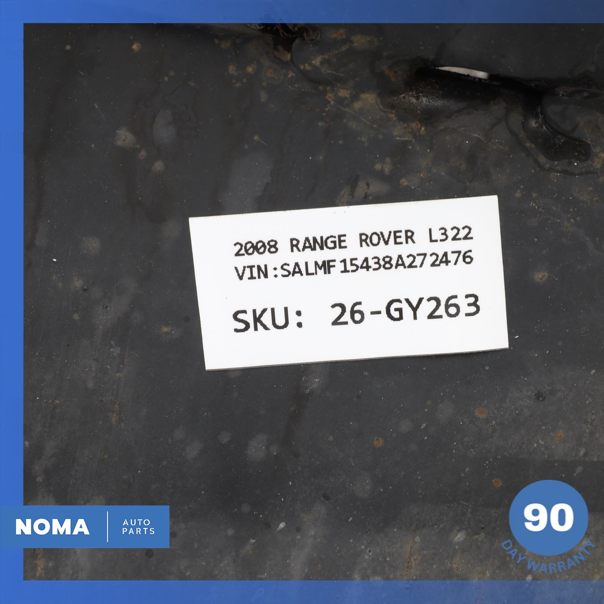 03-12 Land Rover Range Rover L322 Rear Bumper Reinforcement Impact Bar OEM - photo 11