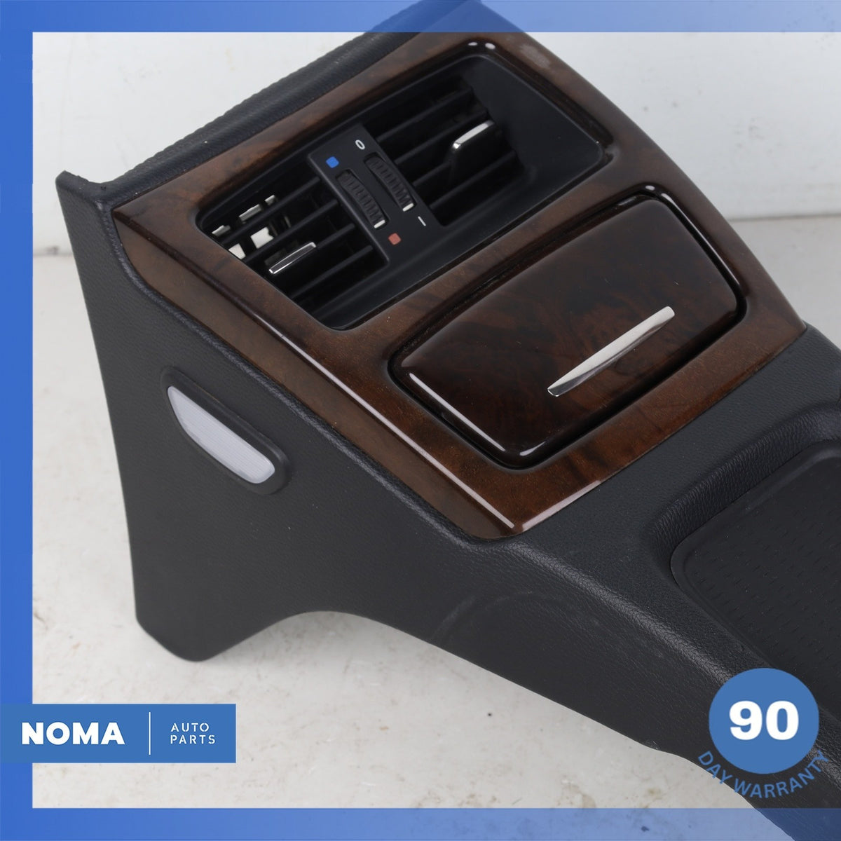 07-13 BMW E92 328i 335i Rear Center Console Cover Panel Black OEM 75k - photo 12