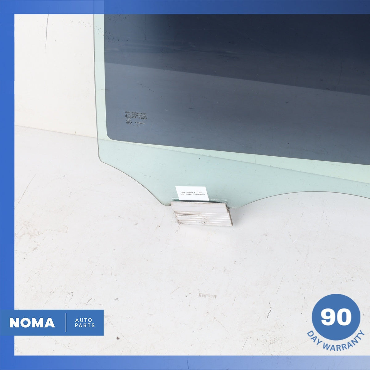 04-09 Jaguar X358 XJ8 XJR SWB Rear Left Driver Side Glass Window OEM - photo 3