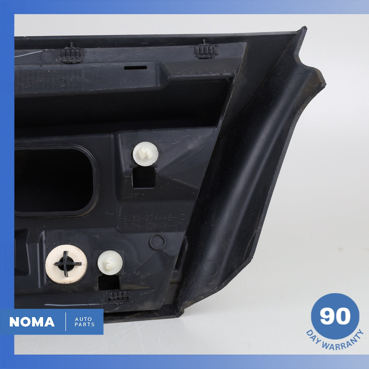 12-19 Range Rover Evoque L538 Rear Right Side Door Moulding BJ32274A48AB OEM - photo 7