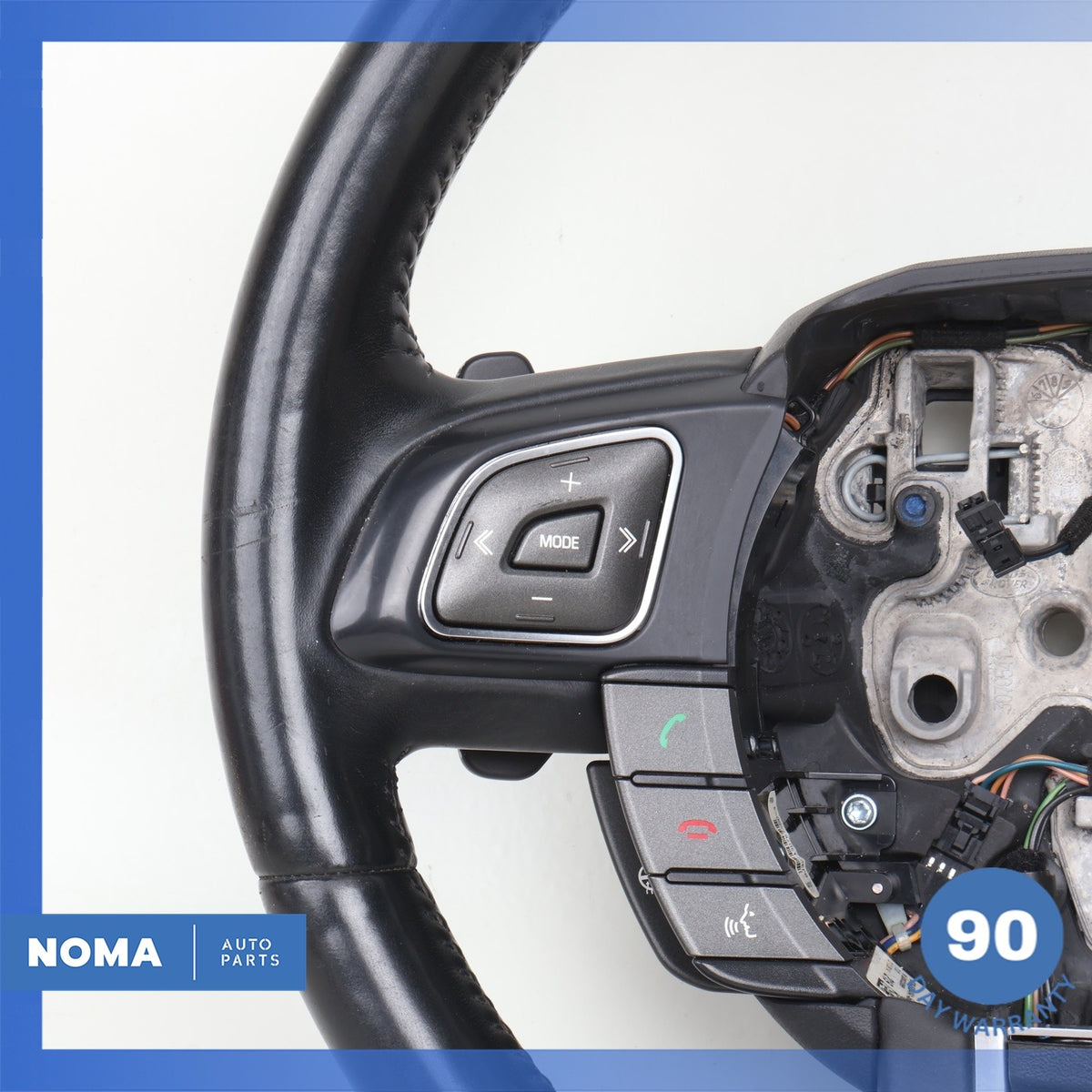 12-19 Land Rover Range Rover Evoque L538 Steering Wheel Black OEM - photo 3