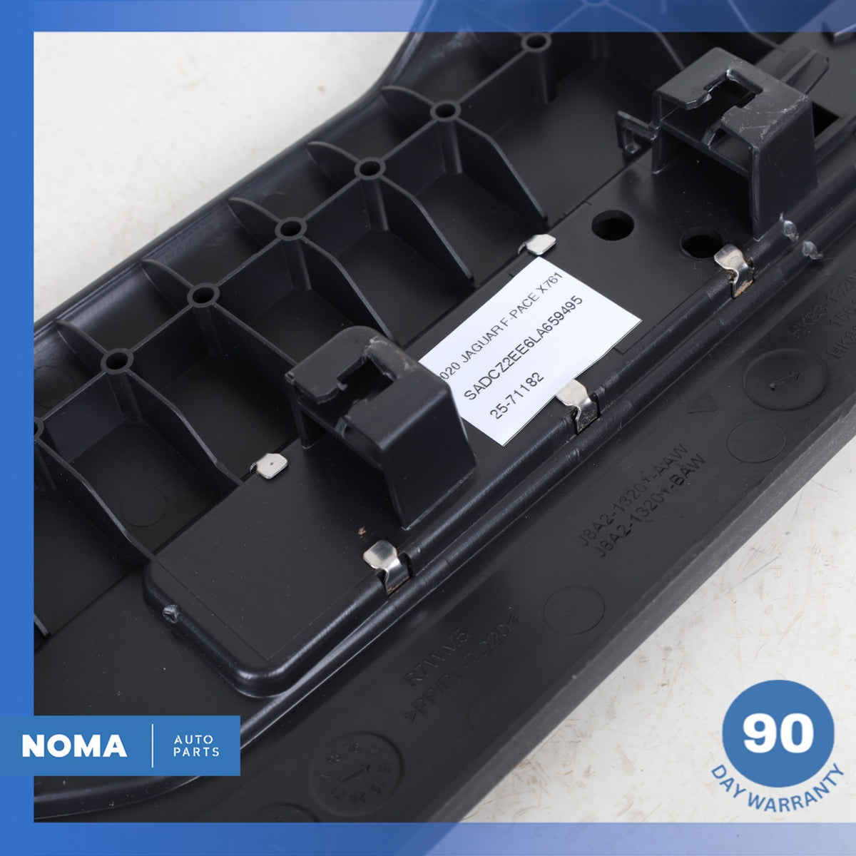 19-20 Jaguar X761 F-Pace SVR Front Left Door Tread Scuff Plate KK8M13201AA OEM - photo 8