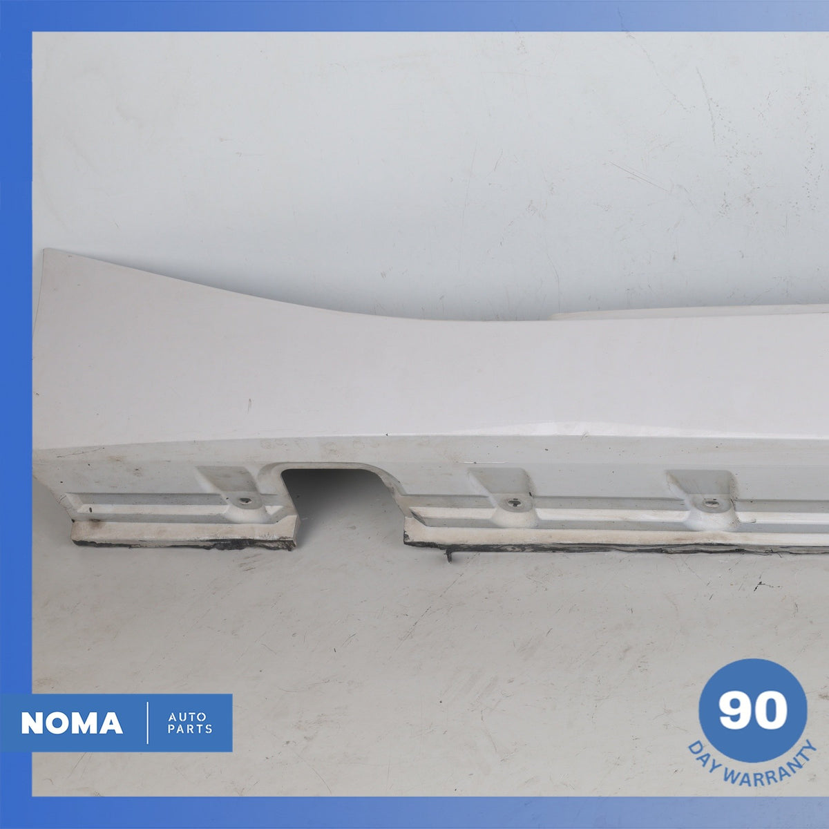 03-08 BMW E85 Z4 Base Left Driver Side Rocker Panel Side Skirt White OEM - photo 8