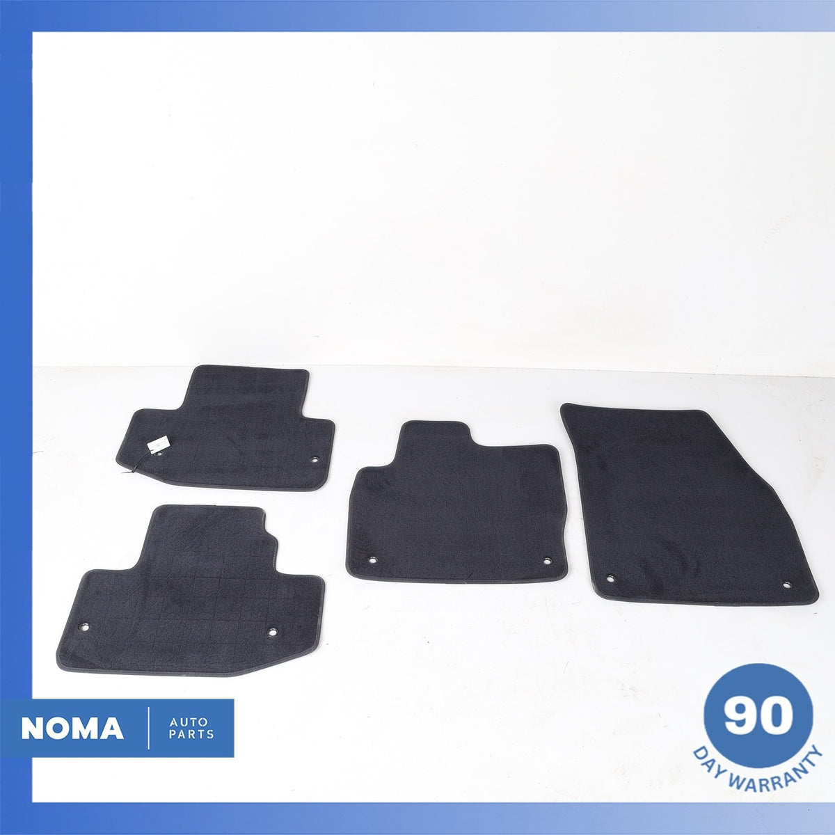 17-19 Range Rover Evoque L538 Convertible Front & Rear Floor Carpet Mat Set OEM - photo 1