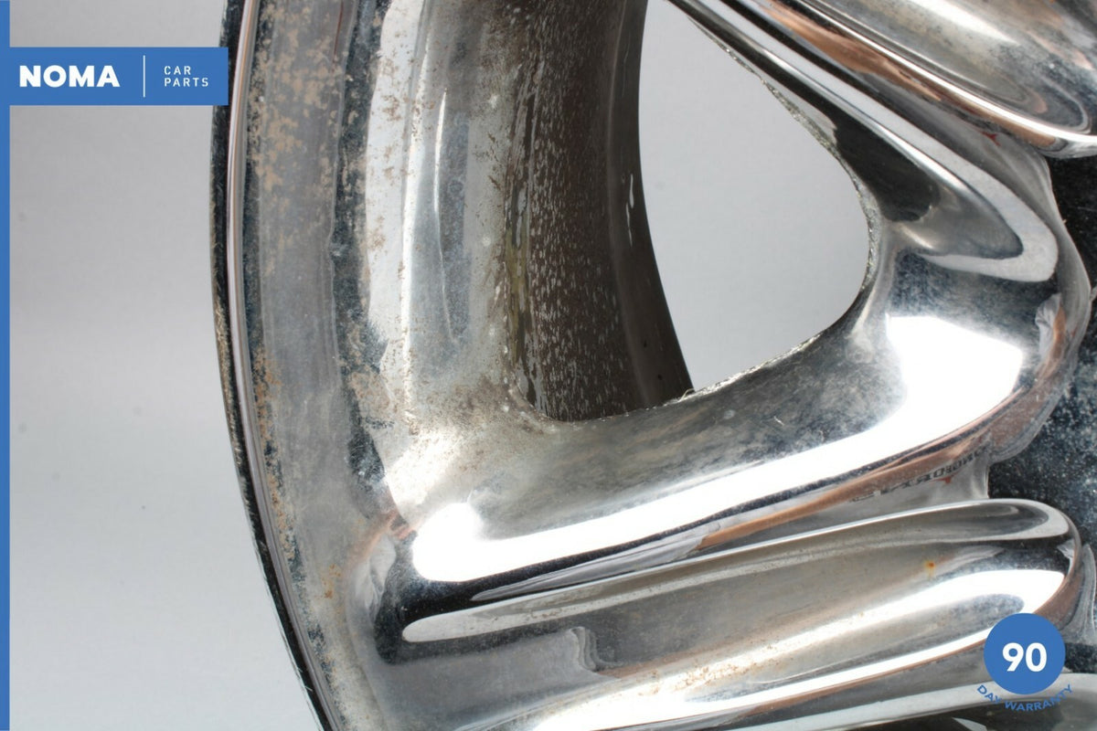 2004 Jaguar XK8 X100 9x18 R18 Rear Right or Left Alloy Wheel Rim Chrome OEM - photo 3