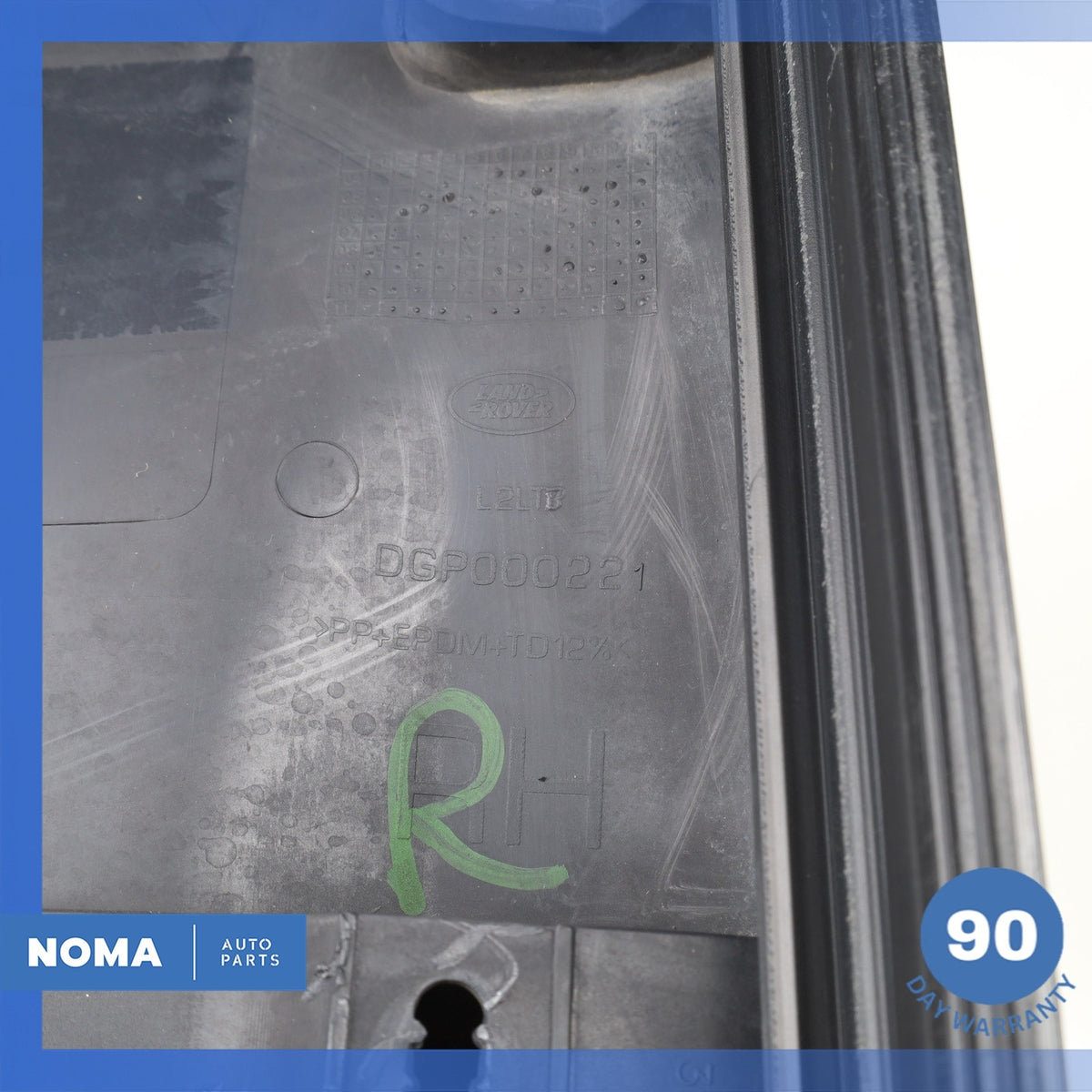 06-13 Land Rover Range Rover Sport L320 Rear Right Side Door Lower Molding OEM - photo 10