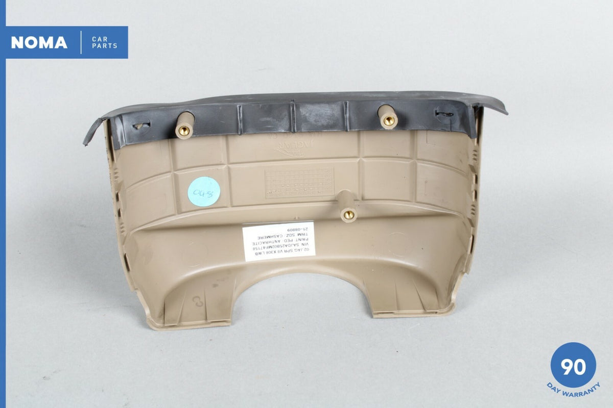 98-03 Jaguar XJ8 SV8 VDP X308 Steering Column Cover Panel Trim HJA9340CA SDZ OEM - photo 3
