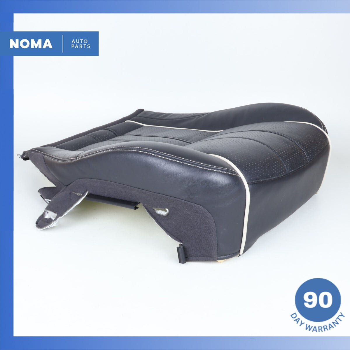 10-19 Jaguar X351 XJ XJR Front Right Passenger Side Lower Seat Cushion Black OEM - photo 6