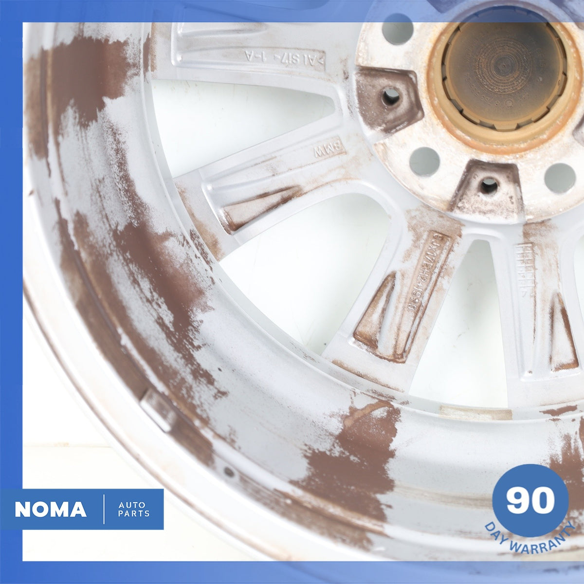 10-19 BMW F10 535i 640i Style 236 8 x 17 17" Wheel Rim 36116780720 OEM - photo 12
