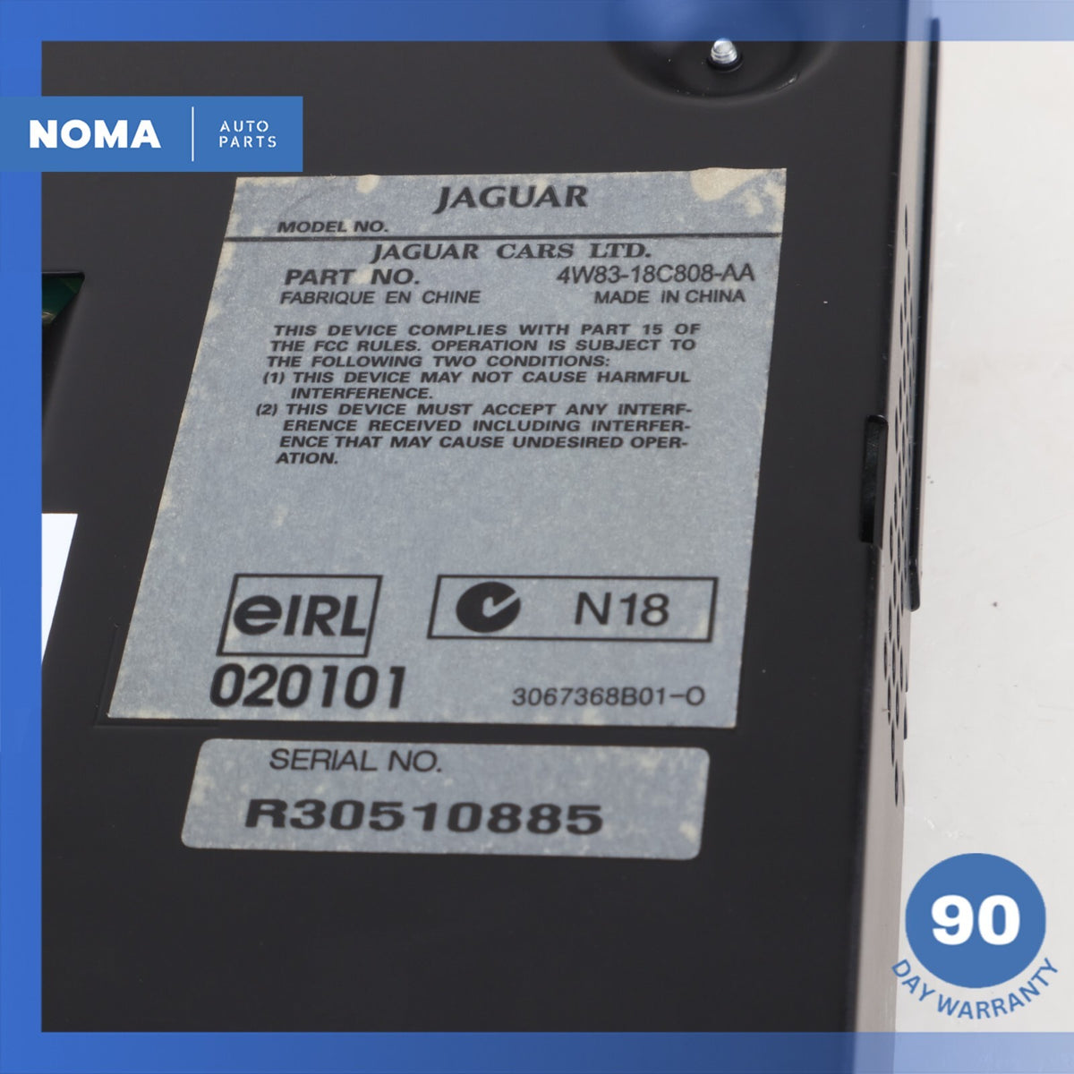 04-05 Jaguar X100 XK8 XKR Premium Sound Audio Amplifier Amp 4W8318C808AA OEM - photo 13