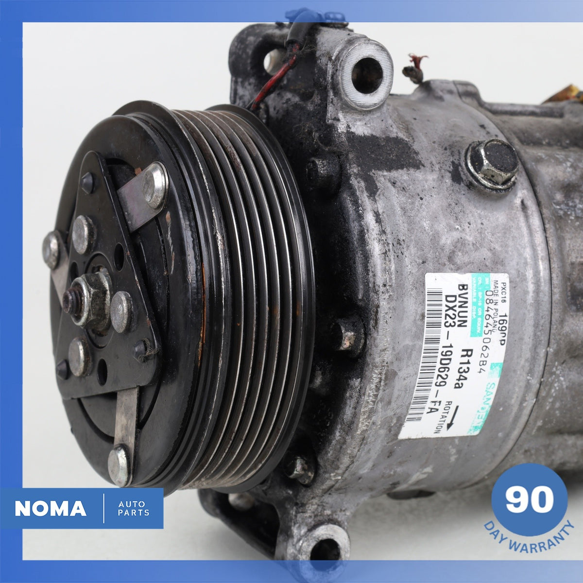 13-15 Jaguar X351 XJ XF AC A/C Air Conditioning Compressor OEM - photo 4