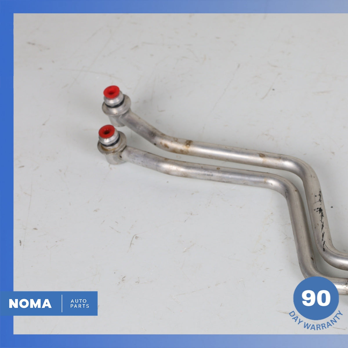 16-20 Jaguar X760 XE XF RWD Automatic Transmission Oil Cooler Hose Line Set OEM - photo 7