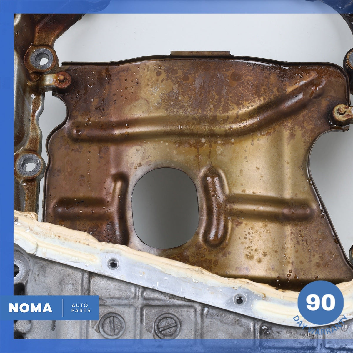 04-08 Lexus MHU33 RX400h RX330 Engine Upper Oil Sump Pan OEM - photo 4