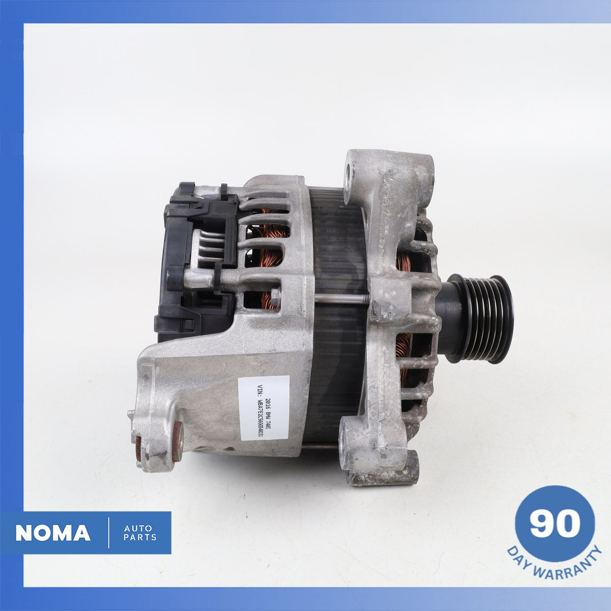 16-20 BMW G12 740i X3 530i X4 Engine Motor Generator Alternator 8571358 OEM 76k - photo 7