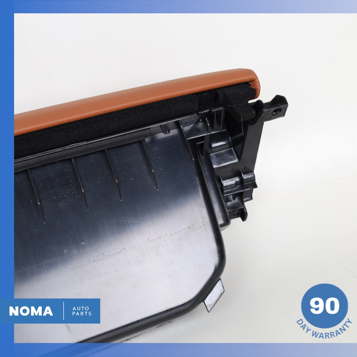 13-17 LR Range Rover L405 Upper Dashboard Glovebox Compartment Brown OEM - photo 8