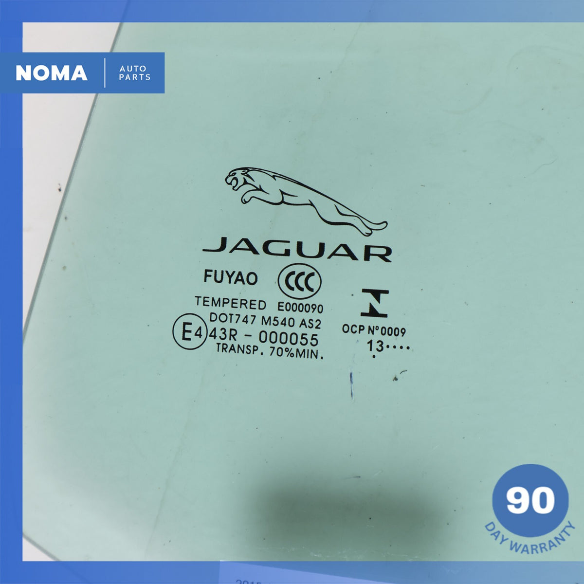 14-24 Jaguar X152 F-Type Convertible Right Passenger Side Door Window Glass OEM - photo 8