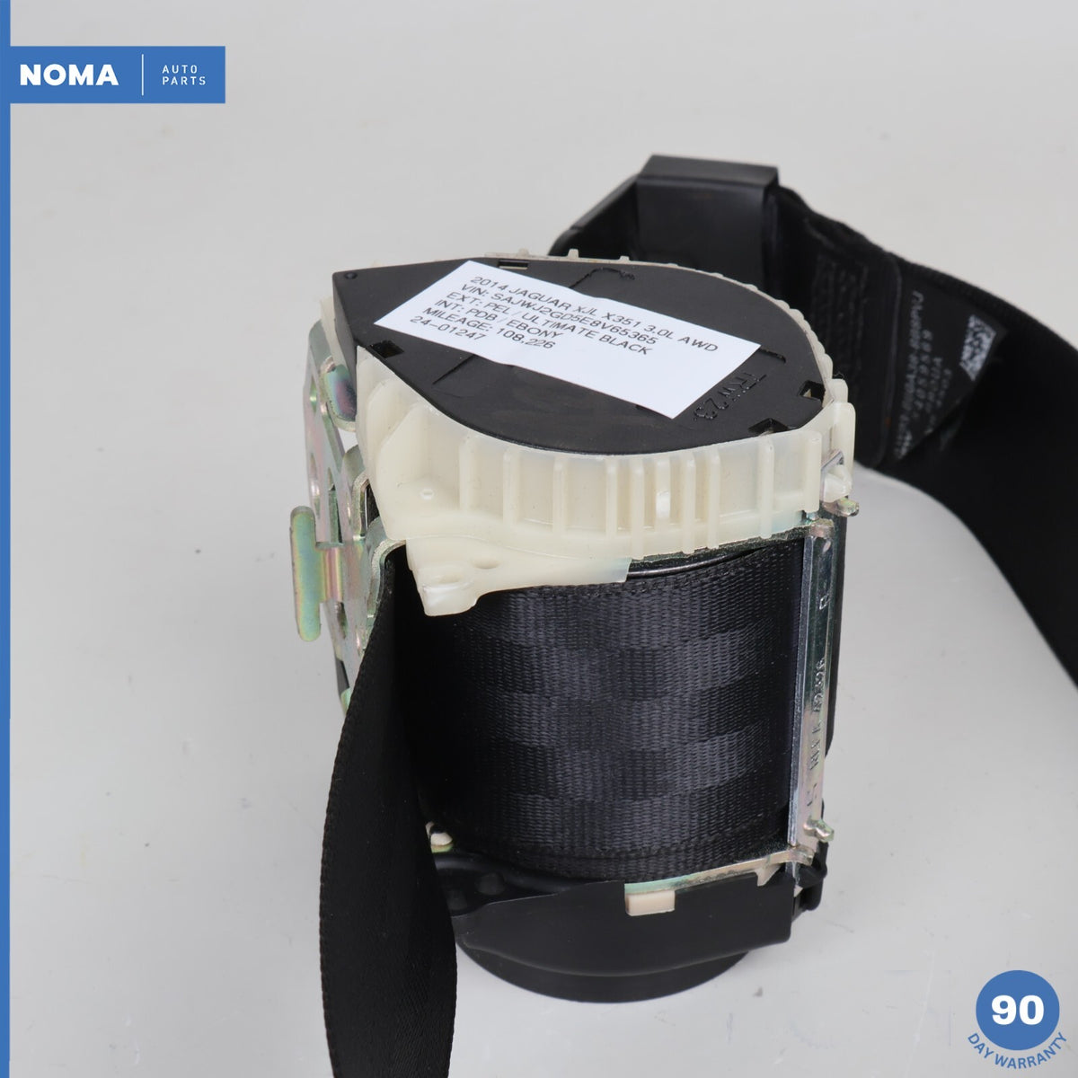 10-19 Jaguar XJL XJ X351 Rear Center Seat Belt Retractor AW93600A38BC PVJ OEM - photo 4