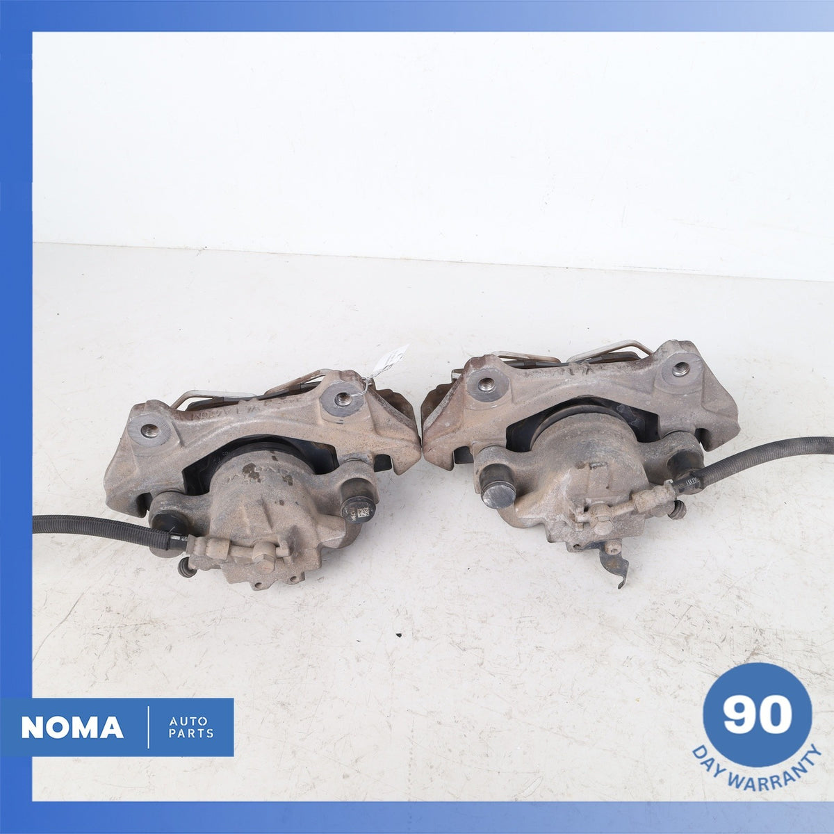 15-19 LR RR Evoque L538 L550 Front Left & Right Side Brake Caliper Set of 2 OEM - photo 13