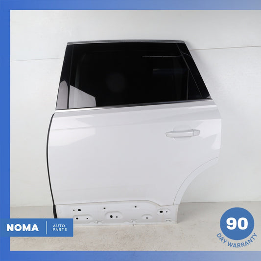 17-19 Audi 4M Q7 Rear Left Driver Door Panel Shell White 4M0833051E OEM - photo 1