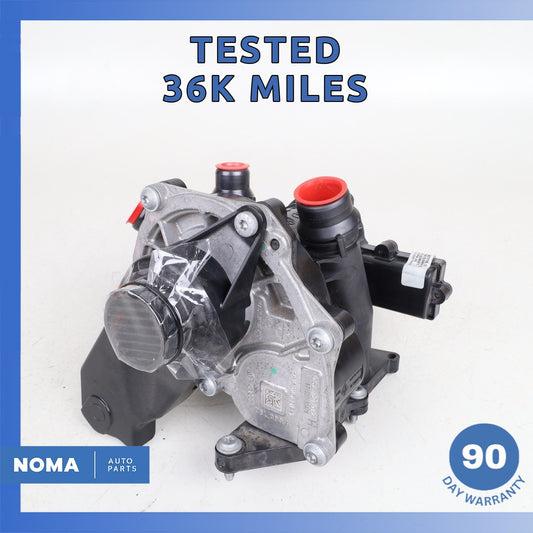 17-24 Audi 4M Q7 2.0L Engine Thermostat Coolant Water Pump OEM 36k - photo 1