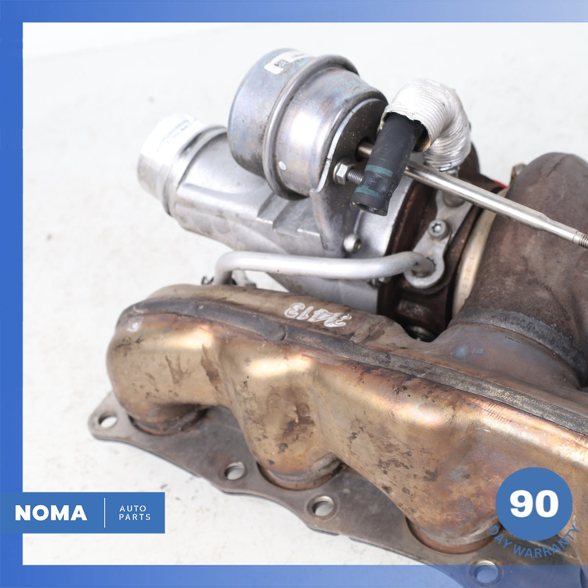 11-15 BMW F07 535i 740i 640i N55 3.0L Turbo Turbocharger 7583908 OEM - photo 5