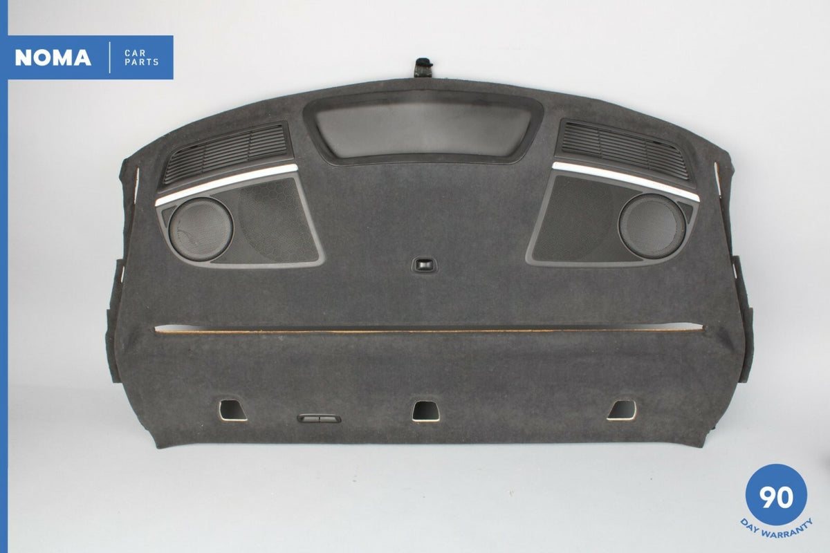 10-15 Jaguar XJ X351 Rear Parcel Shelf Trim Panel w/ Grilles & Harness PVJ OEM - photo 5