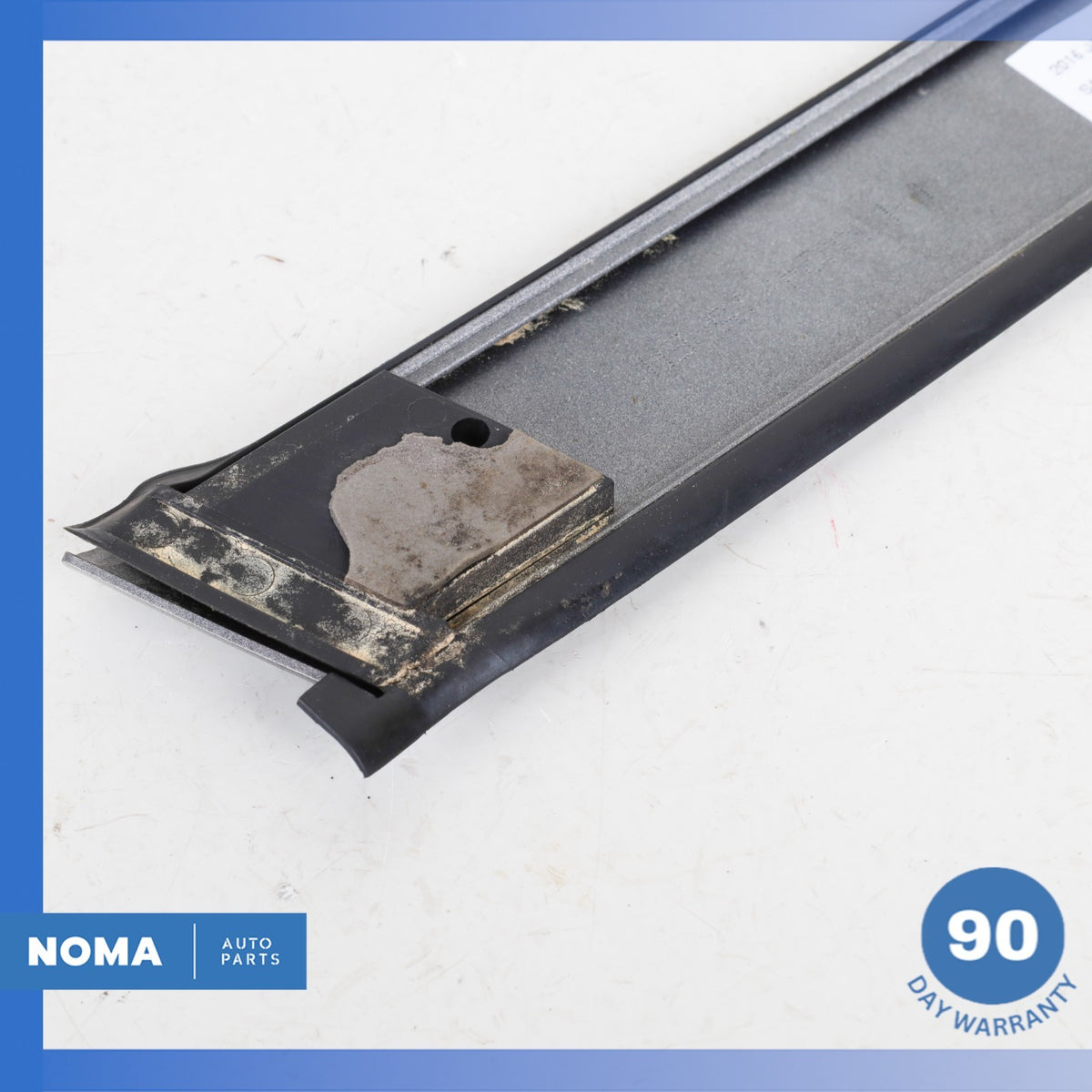 10-19 Jaguar X351 XJ XJR Rear Left Exterior Roof C-Pillar Molding OEM - photo 8