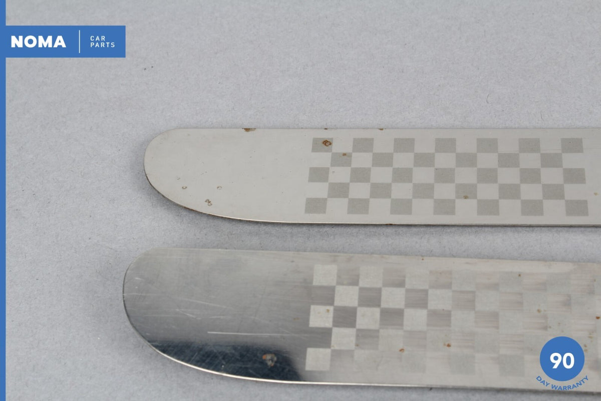 2006 Jaguar XKR X100 Front Left and Right Side Scuff Tread Panel Trim Set OEM - photo 6