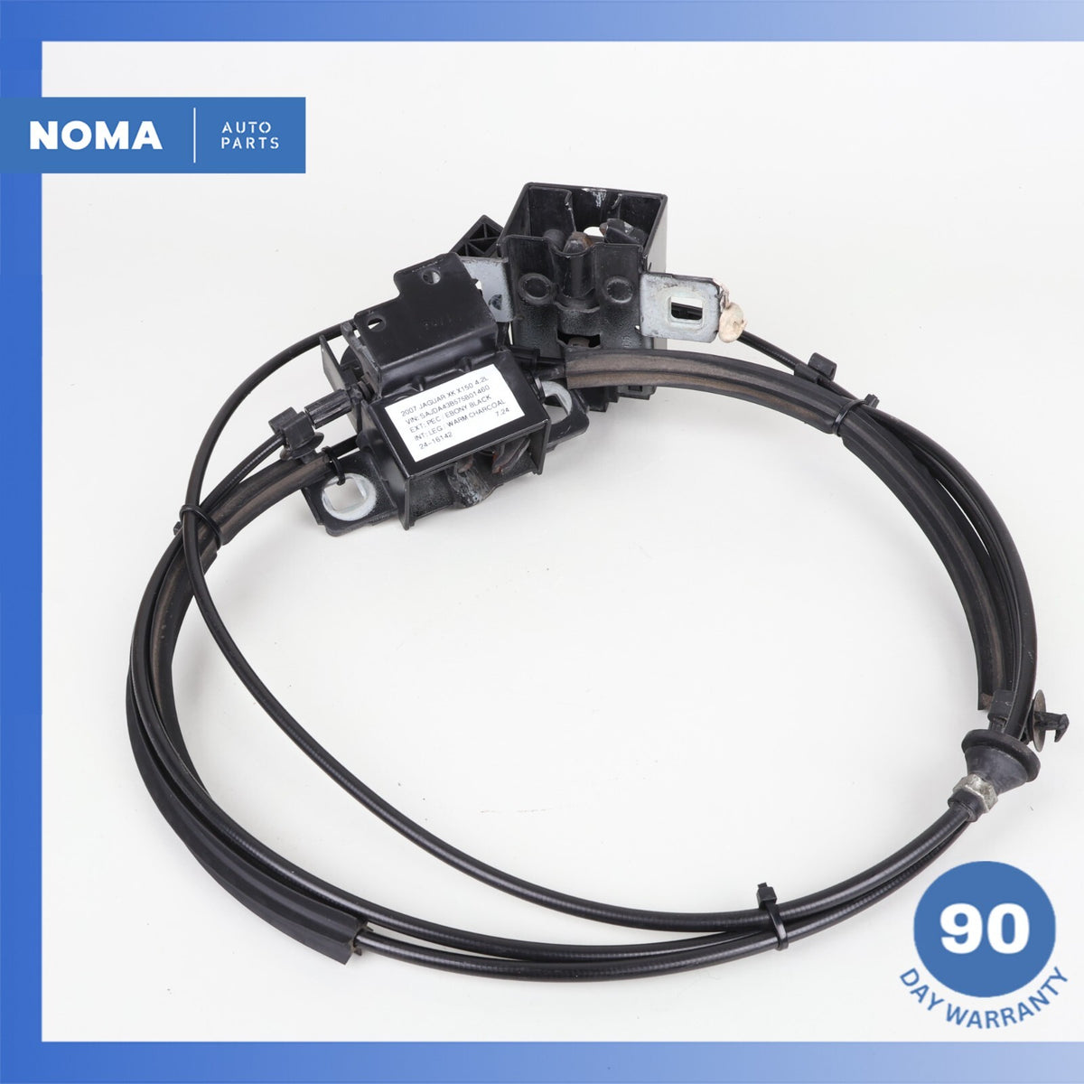 07-24 Jaguar X150 XK F-Type Right & Left Side Hood Bonnet Latch Set w/ Cable OEM - photo 10