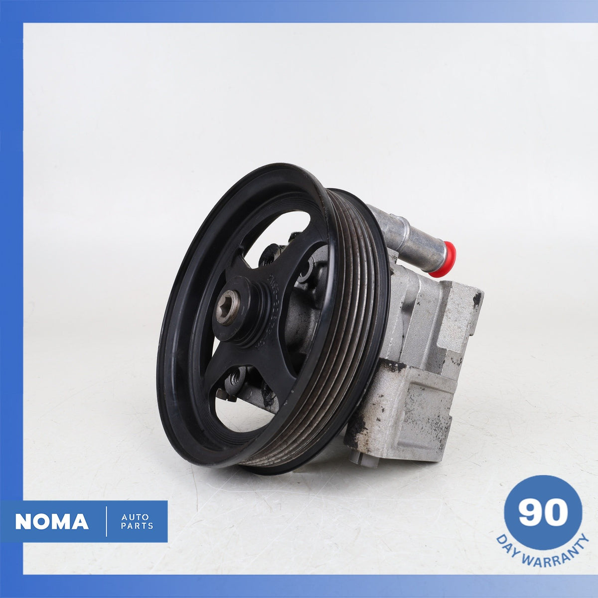 03-10 Jaguar X350 XJ8 XKR XF XJ8 Power Steering Pump Assembly 2W933A696AC OEM - photo 2