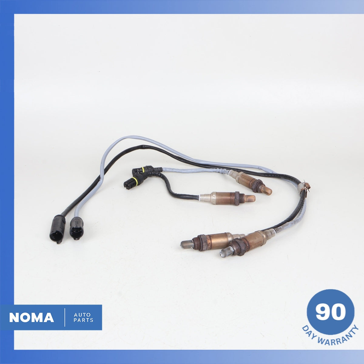 03-05 BMW E85 Z4 X3 M54 Exhaust Oxygen Lambda Sensor Set of 4 11781433940 OEM - photo 1