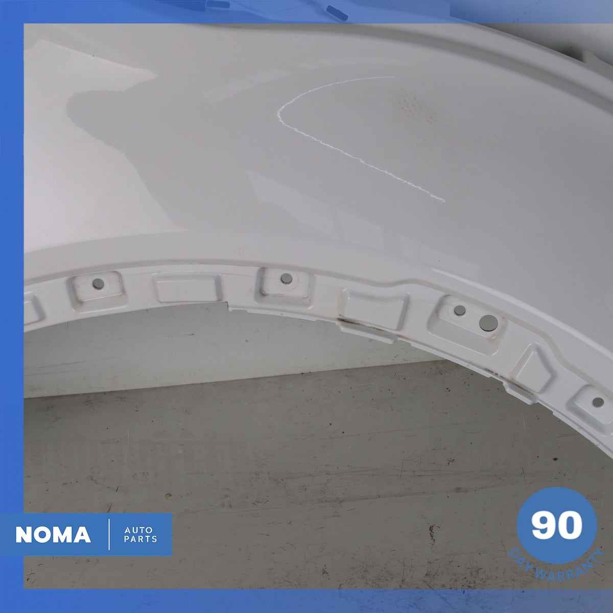 12-19 LR Range Rover Evoque L538 Front Right Passenger Fender Panel White OEM - photo 7