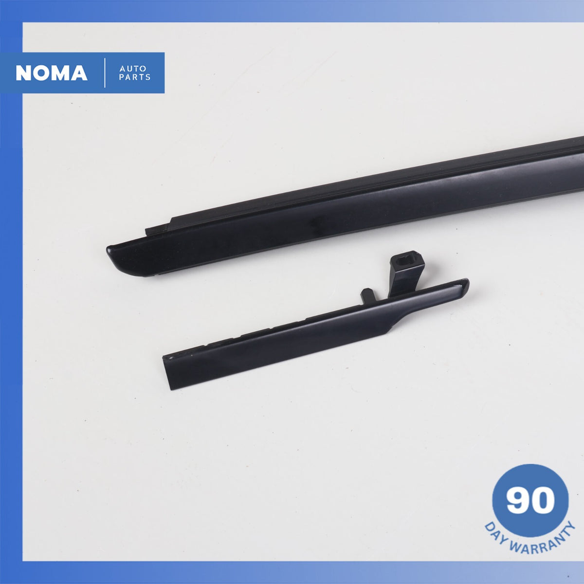 14-24 Jaguar X152 F-Type Convertible Left Door Exterior Window Molding Set OEM - photo 6
