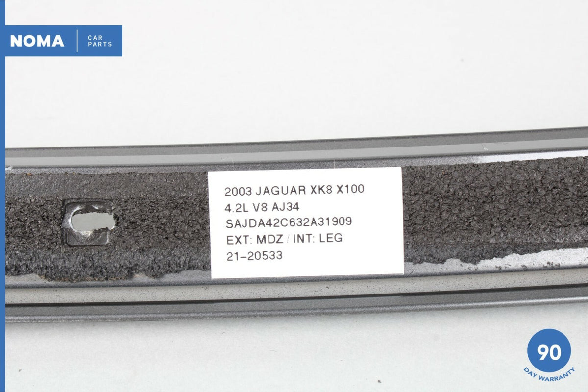 97-06 Jaguar XK8 XKR X100 Front Right A Pillar Exterior Molding Weatherstrip OEM - photo 9