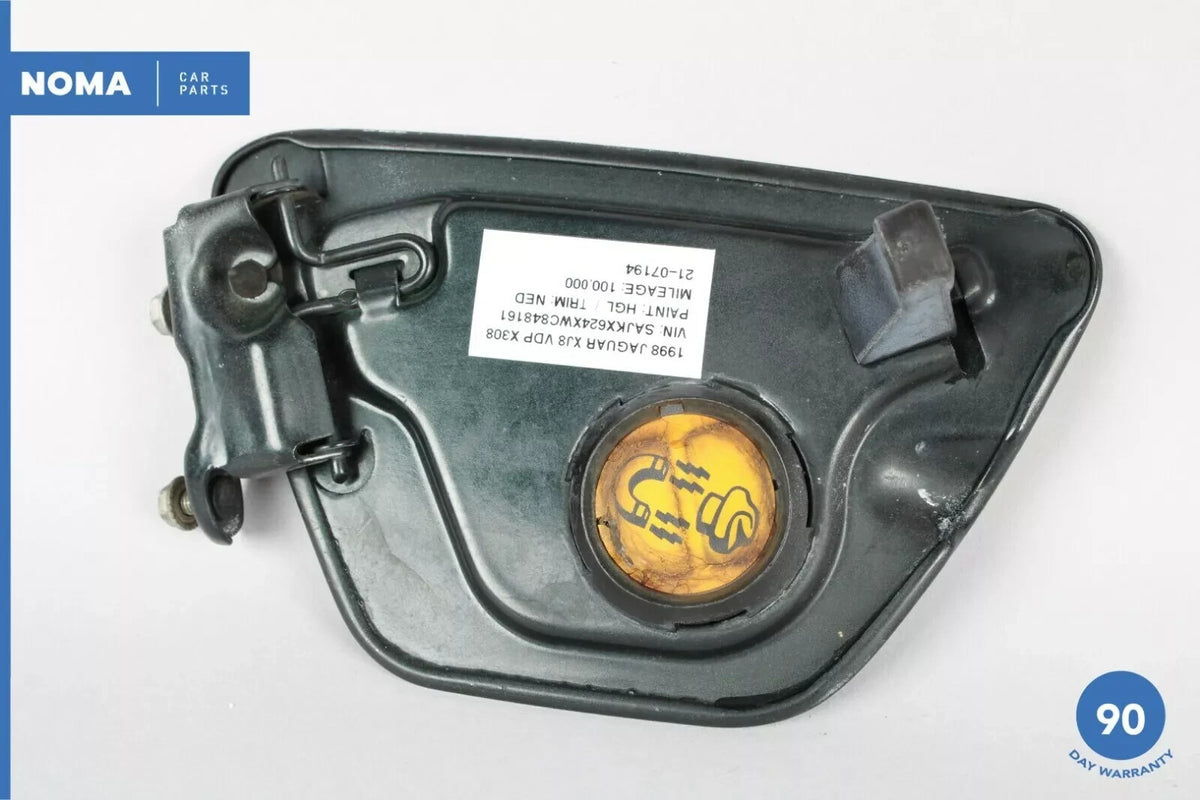98-03 Jaguar X308 XJ8 XJR Fuel Filler Gas Tank Door Flap Lid Green OEM - photo 3
